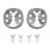 TAMIYA Mini 4WD Special Project Product HG Large Diameter Narrow Aluminum Wheels II 2 Pieces 95538