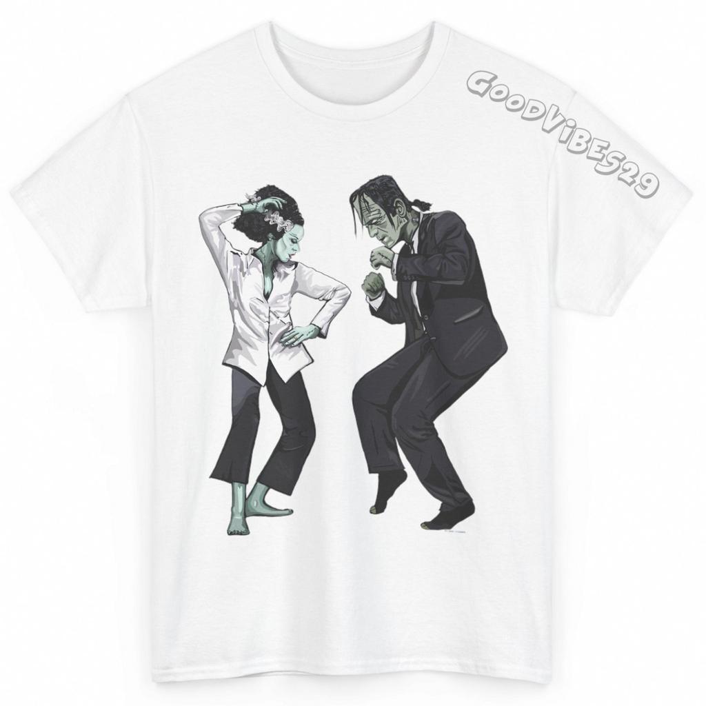 Pulp Fiction Frankenstein Vintage 90s Movie Gift S-5XL T-Shirt Men Women Unisex