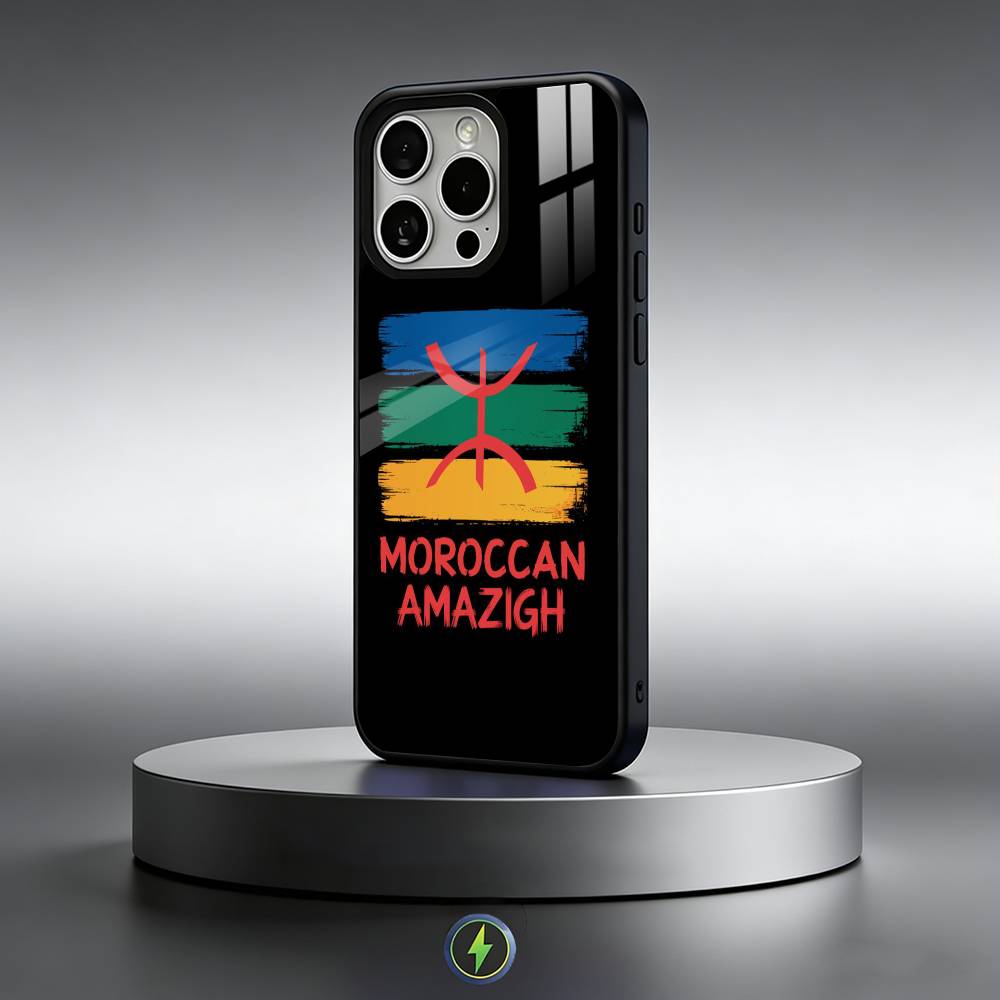 Символ берберов Чехол для телефона Для iPhone17,16,15,14,13,12,11 Plus,Pro Max Магнитный Для Magsafe Беспроводная зарядка