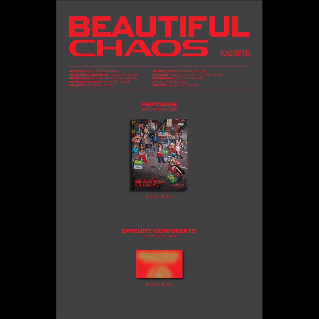KATSEYE BEAUTIFUL CHAOS Album