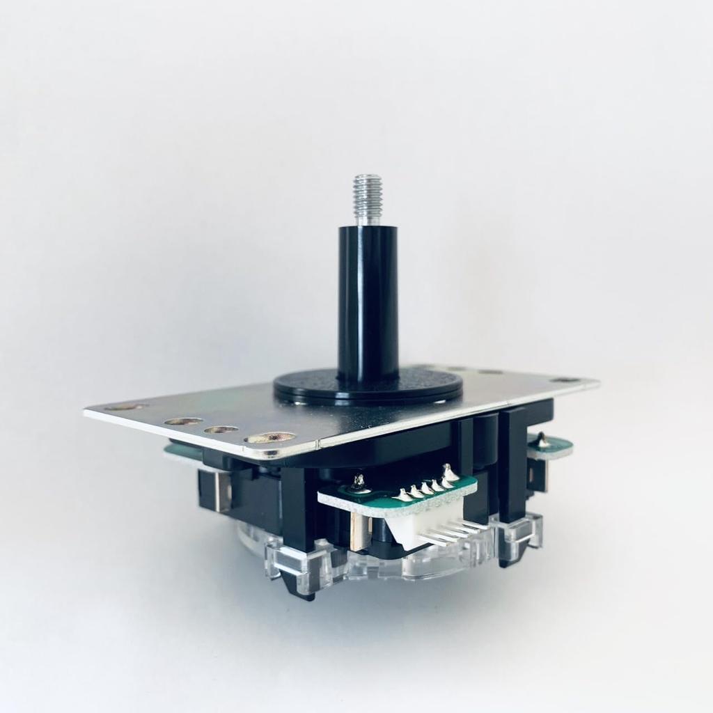 Sanwa Electronics PCB Type Joystick Lever, Single Unit, Flat Iron Plate with Shaft Cover, JLX-TP-8YT-SK