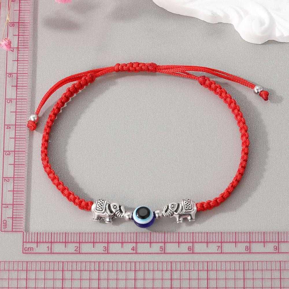 Friendship Flower Woven Braided Tortoise Hand Rope Lucky Bracelet Demon Eye Bracelet For Women