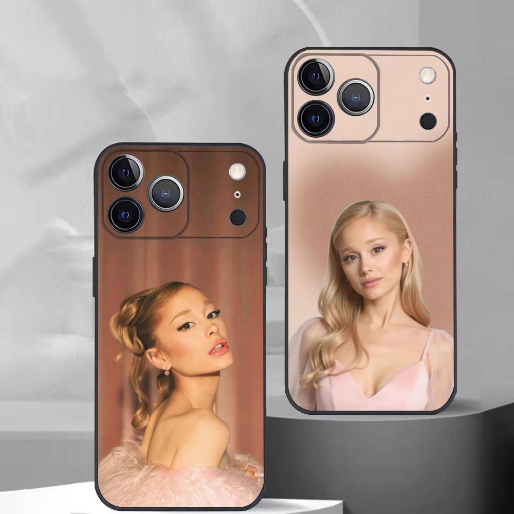 Ариана Гранде Певица Чехол для телефона Силиконовый Мягкий Для IPhone 17 16 15 14 13 12 11 X XR Plus Pro Max Plus