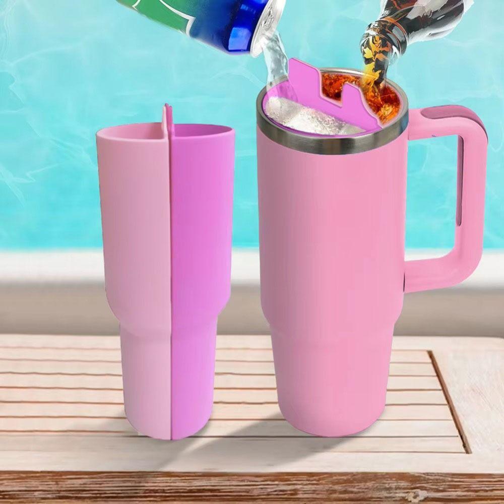 2 in 1 Water Cup Liner Double-Flavor Water Bottle Compartment Insulated Mug Divider Couple
