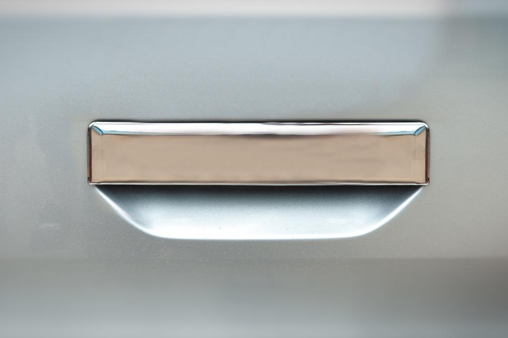 Накладка на заднюю ручку (нерж) OmsaLine - Итальянская нержавейка для Volkswagen T6