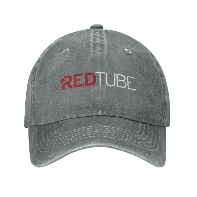 Персонализированная бейсболка RedTubes из хлопка для мужчин и женщин, регулируемая спортивная кепка для папы