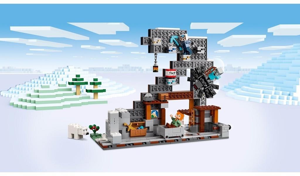 LEGO Конструктор Дом Minecraft – Шахта с киркой (21277)