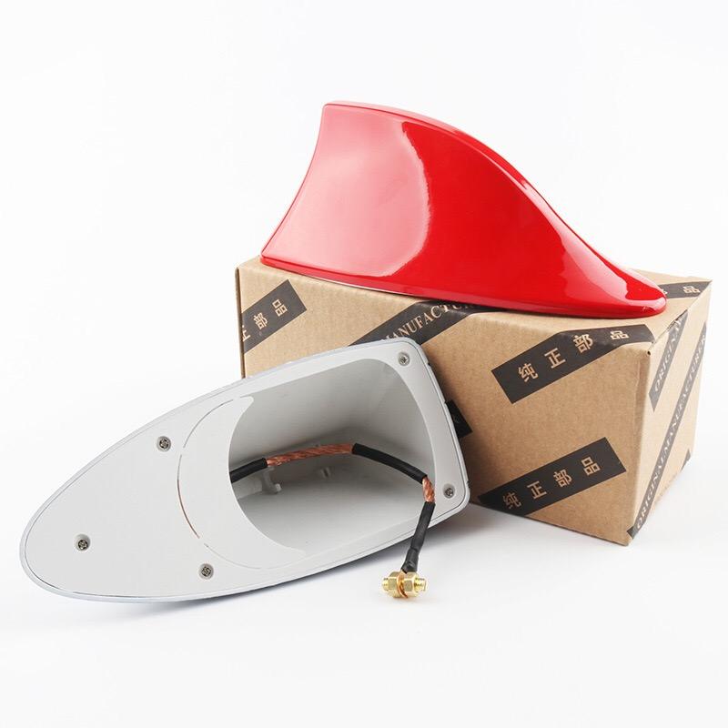 Новый универсальный автомобильный плавник акулы на крышу, накладки на антенну, авто радио AM FM антенна, усилитель сигнала