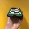 Зеленый чехол для телефона с необычной шахматной доской для Iphone 14 Pro Max 13 Mini 11 12, силиконовый чехол-бампер для Iphone Xr Xs Max X 7 8 P 6