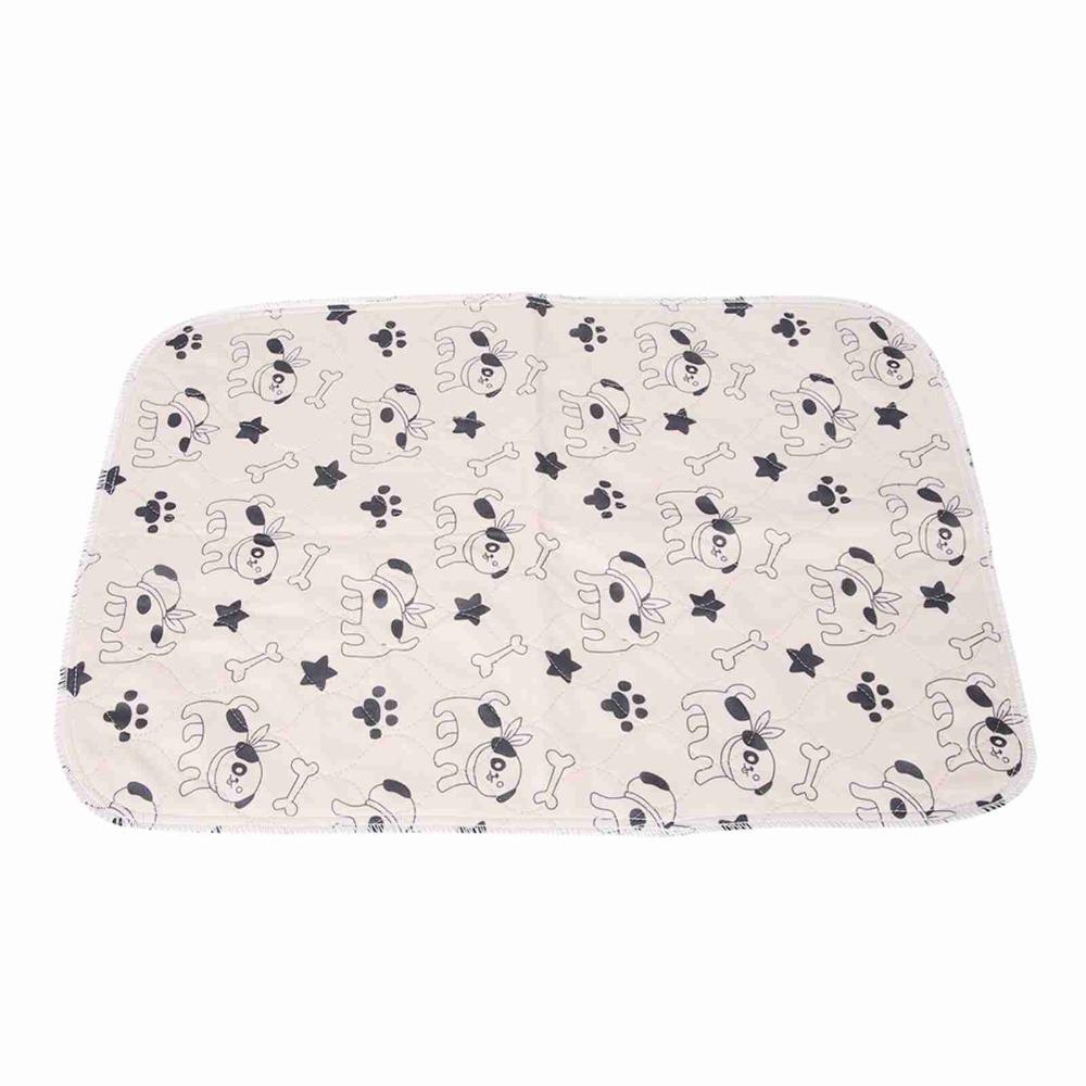 High Absorbency Reusable Pet Pee Pad Polyester Fabric Leak Proof Pet Mat Pet Cage Liner