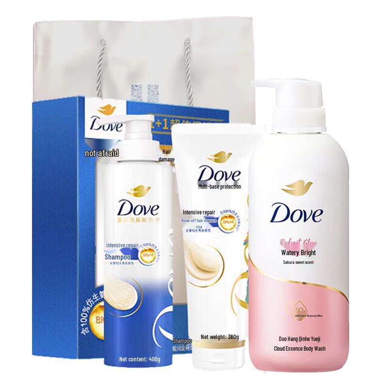 Dove Intensive Nourishment Hair & Body Care Gift Set