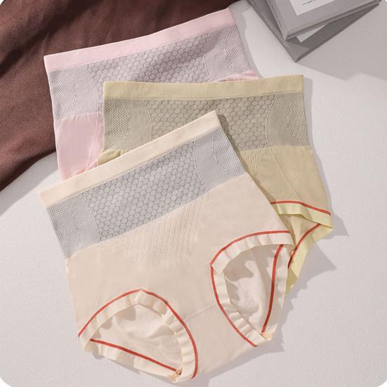 Женское нижнее белье, бесшовные трусики с высокой талией для коррекции фигуры, для коррекции живота, нижнее белье для похудения