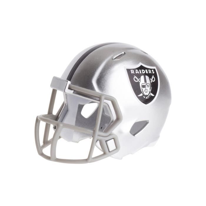 Casque De Football - RIDDELL - Speed Pocket - Oakland Raiders - Mini - 5 Cm - Officiel NFL