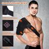 Heated Shoulder Wrap Brace Adjustable Shoulder Heating Pads with Extension Belt for Frozen Shoulder Dislocation Pain Relief