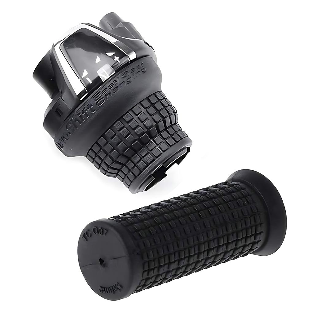 Ergonomically Designed Rubber Bicycle Handle Grip Safety with Non-Slip Surface Wide Compatibility Bike Handlebar Grips