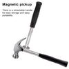 Магнитный пикап. Удобный сильный магнит. Выдвижная ручка. Магнитный инструмент для подметания. Домашняя мастерская.