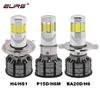 Universal Type Motorcycle LED 60W H4 6000K Motorcycle LED Headlight Bulb HS1 BA20D P15D H6M 6000LM For Motorbike 6COB