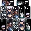 Чехол для телефона Samsung Galaxy S24 S23 iPhone 16 15 14 Xiaomi Redmi Note 13 12 11 Plus 9 Pro Max XR OPPO Huawei Gojo Satoru Anime Jujutsu Kaisen Cover