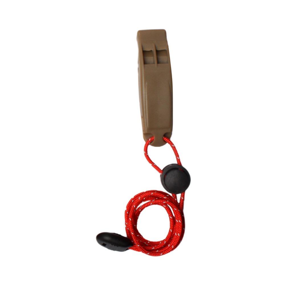 Loud Outdoor Survival Whistle Anti loss Clip Rescue Emergency Whistle Water Sport Rescue