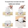 Compact Folding Electric Travel Kettle with Silicone Body & Auto Shut-off – Ideal Gift for Students