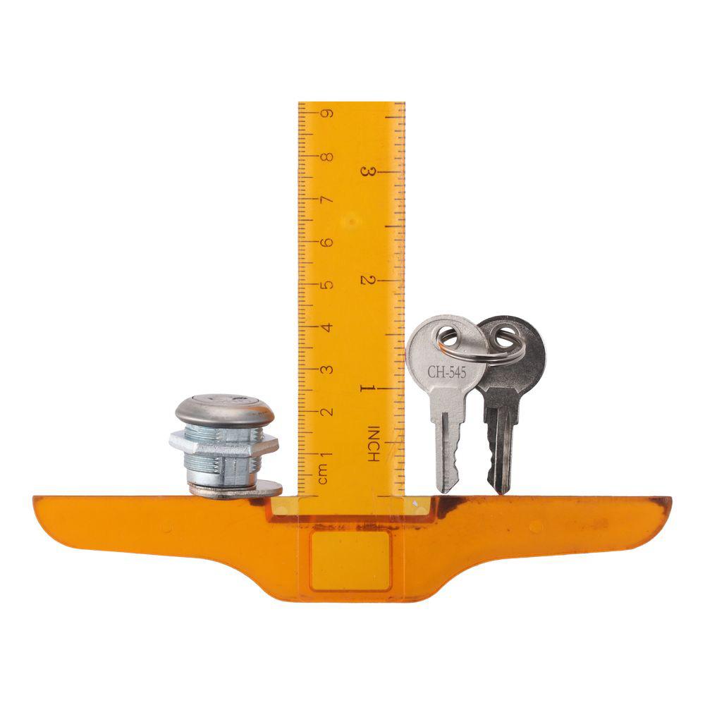 1 комплект Цилиндр замка ящика для инструментов из цинкового сплава Серебряная защелка Детали автомобильных аксессуаров Ключи Для автомобиля