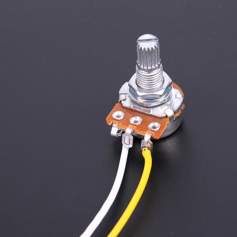 1 Set of JB Bass Guitar Wiring Harness-Prewired with 3-500k Pots Random Color