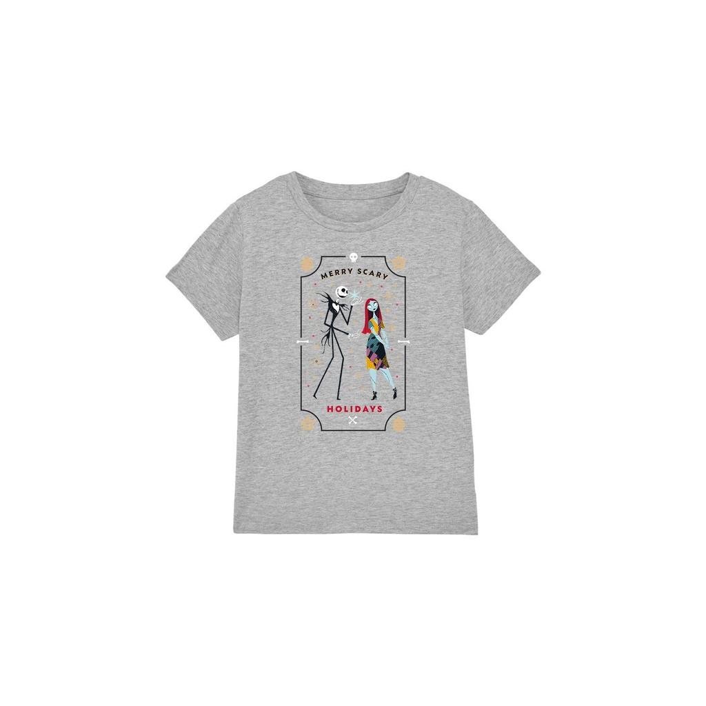 Кошмар перед Рождеством Детская/Подростковая Страшные Праздники Джек Салли Футболка