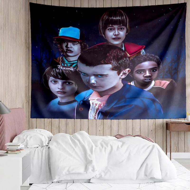 Stranger Things Wall Hanging Tapestry Wall Cloth Tapestries Decor Wall Bedroom Decoration