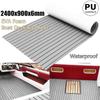 2400X900x6MM Gray EVA Foam Boat Mat Faux Teak Marine Flooring Sheet Decking Pad Waterproof Flooring Sheet