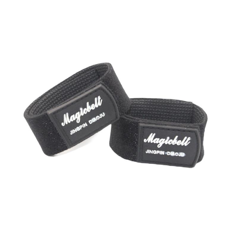 Fishing Rod Tie Down Strap Pack Of 2 Neoprene Elastic Loop With Hook And Loop Closure For Securing Fishing Rods On Rack Or Transport