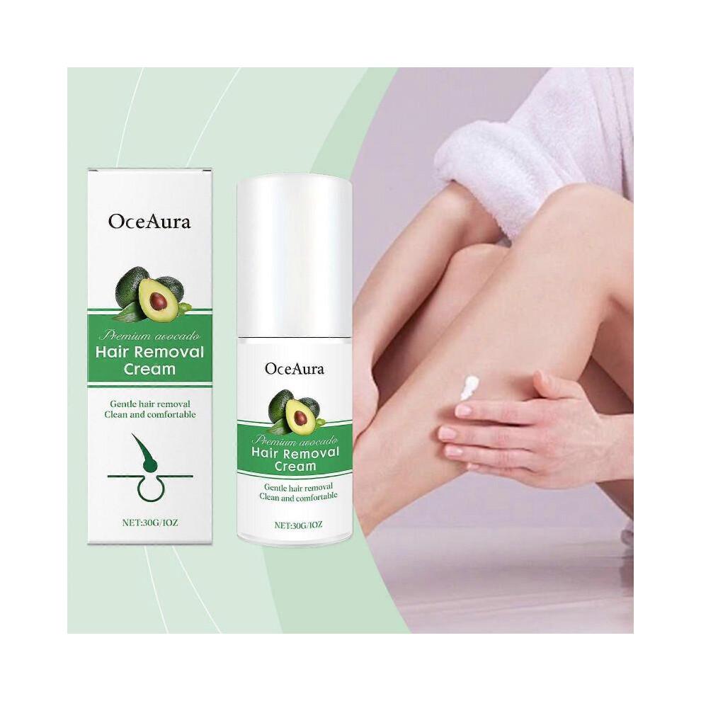 OceAura Gentle Hair Removal Cream Gentle Non-irritating Cleansing and Smoothing Skin Gentle Hair Removal Cream