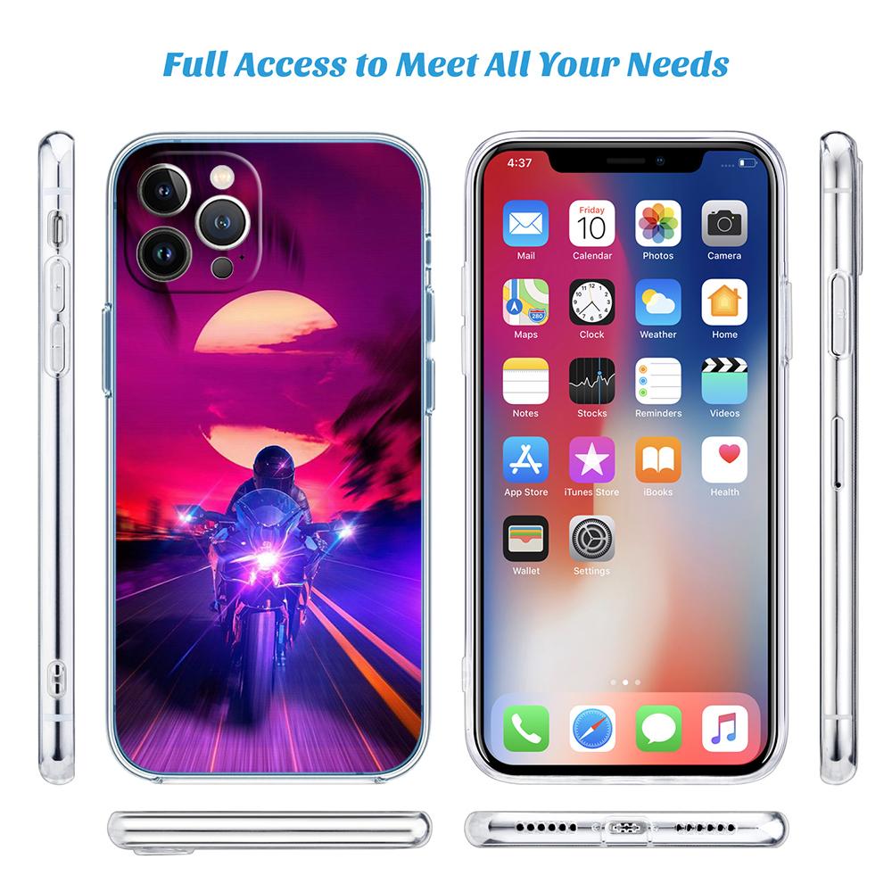 CJ81 Motorcycle Racing Phone Case for Motorola Moto G10 G20 G30 G31 G32 G34 G35 G41 G42 G50 G51 G52 G55 G60 G60S G62 G71 G72 G75