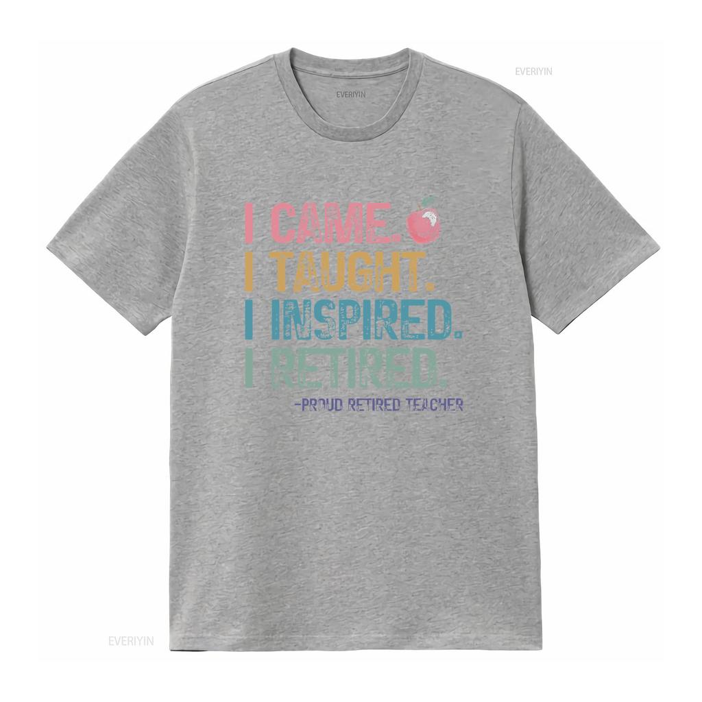Retired Teacher T Shirt Retirement for s Women Appreciation Officially vintage Washed homme streetwear Casual Soft Stretched