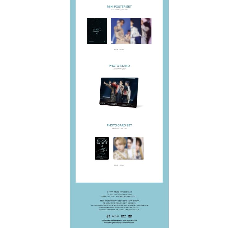 SHINee - WORLD VI [PERFECT ILLUMINATION] на DVD из Сеула
