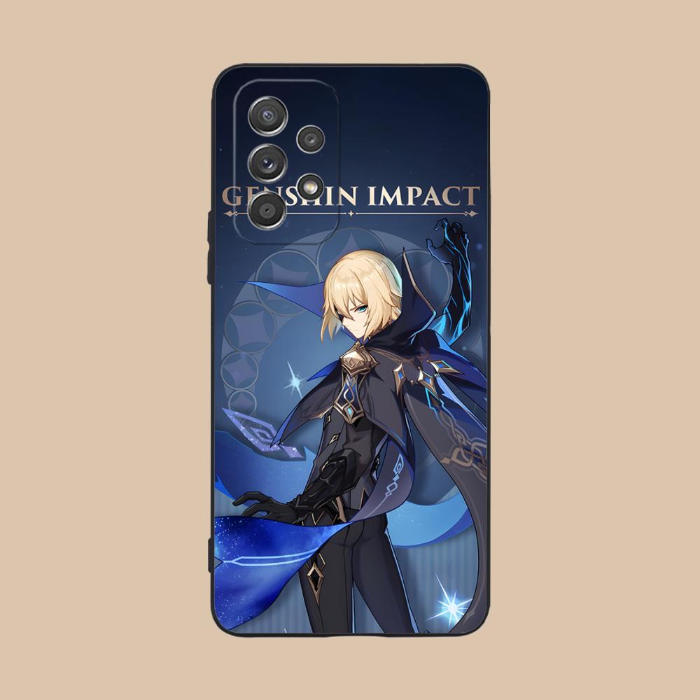Game GI Dainsleif Phone Case for Samsung Galaxy A56 55 54 53 52 51 36 35 34 23 16 15 5G Soft TPU Shockproof Cover