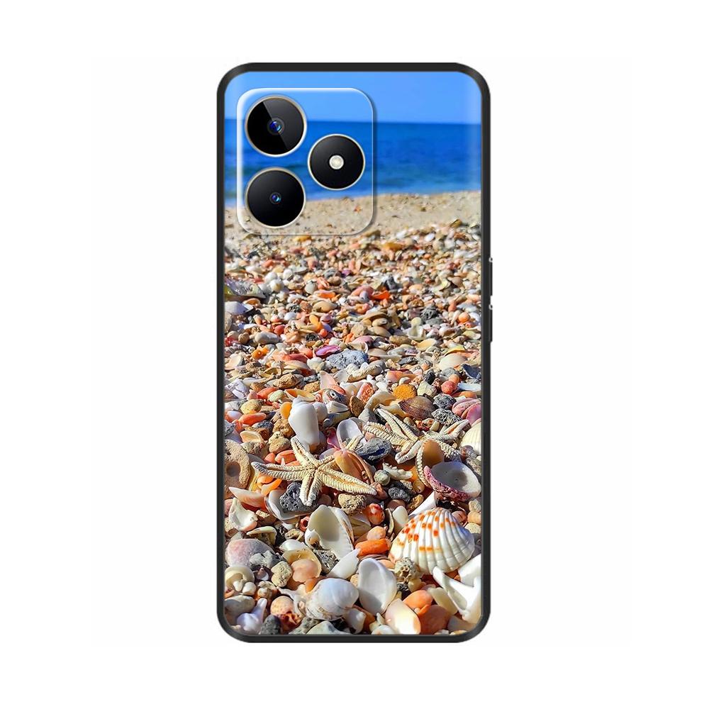 Чехол для OPPO Realme C53 Милый Мультяшный Чехол для Телефона Для Realme C53 C 53 Чехол Мягкий Силикон ТПУ Задние Чехлы Для Realme C53 Fundas