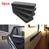 4x Защитная пленка для двери гаража, сверхпрочная резиновая настенная защита для бампера, защитная полоса