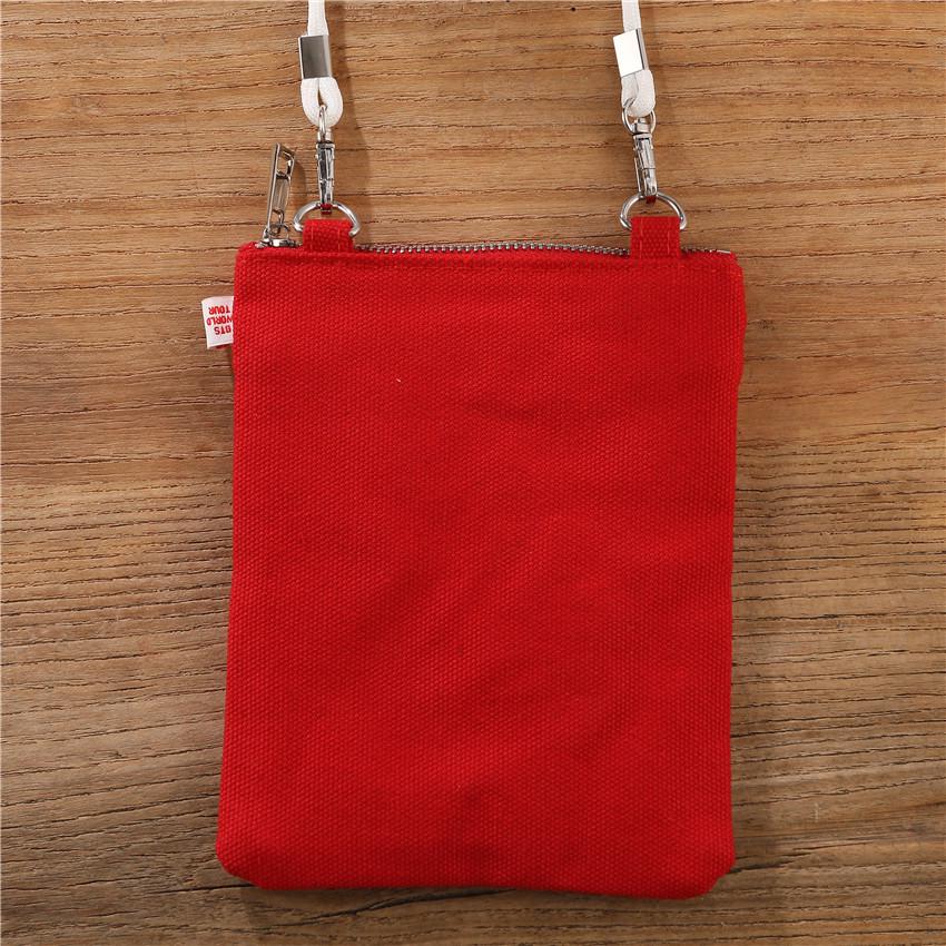 Love Yourself Canvas Shouder Bag World Tour Cute Mini Satchel Pouch Bag