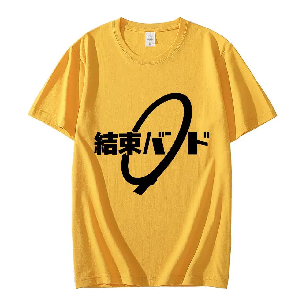 Футболка с принтом логотипа группы Kessoku