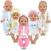 Модные комбинезоны для кук-младенцев 17 дюймов (43 см) Reborn