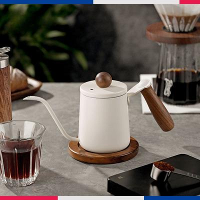 Ручной горшок, маленький мини-бытовой портативный кофейник, длинный горшок с тонким горлышком из нержавеющей стали, подвесное ухо, наполнитель для кофе