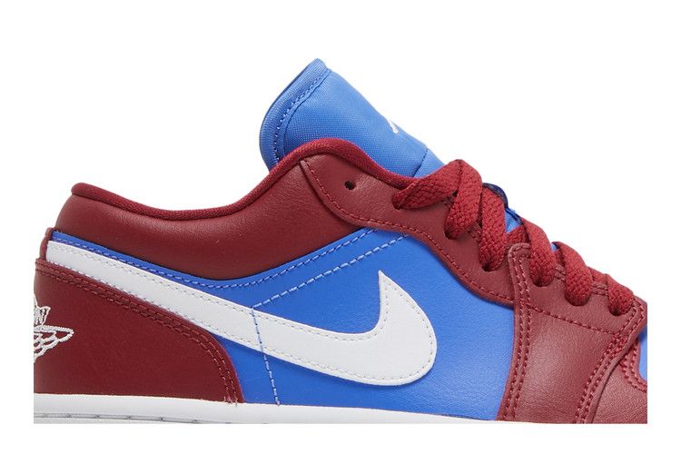 Jordan 1 Низкий Гранат Средне-Синий (Женский)