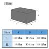 2 Sizes Footstool Cover Elastic Footstool Cover Flexible Furniture Protection Removable Footstool Cover Home