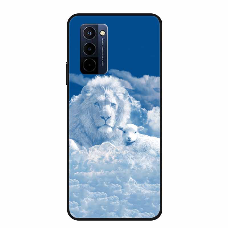 Soft Tower Cover for Wiko 10 Case Lion Silicone TPU Back Covers for Wiko10 Case Watermelon Painted Lake Protection Shell
