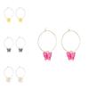 Unique Butterfly Earrings For Women Alloy Material European American Style
