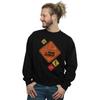 Looney Tunes Mens Road Runner Road Sign Sweatshirt