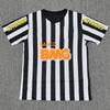 Винтажная мужская футболка Santos 2012-2013 с коротким рукавом, бамбуковое волокно, высокопроизводительная футбольная футболка