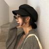 Ear Protection Woolen Octagonal Hat Solid Color Painter Caps Casual British Berets  Winter