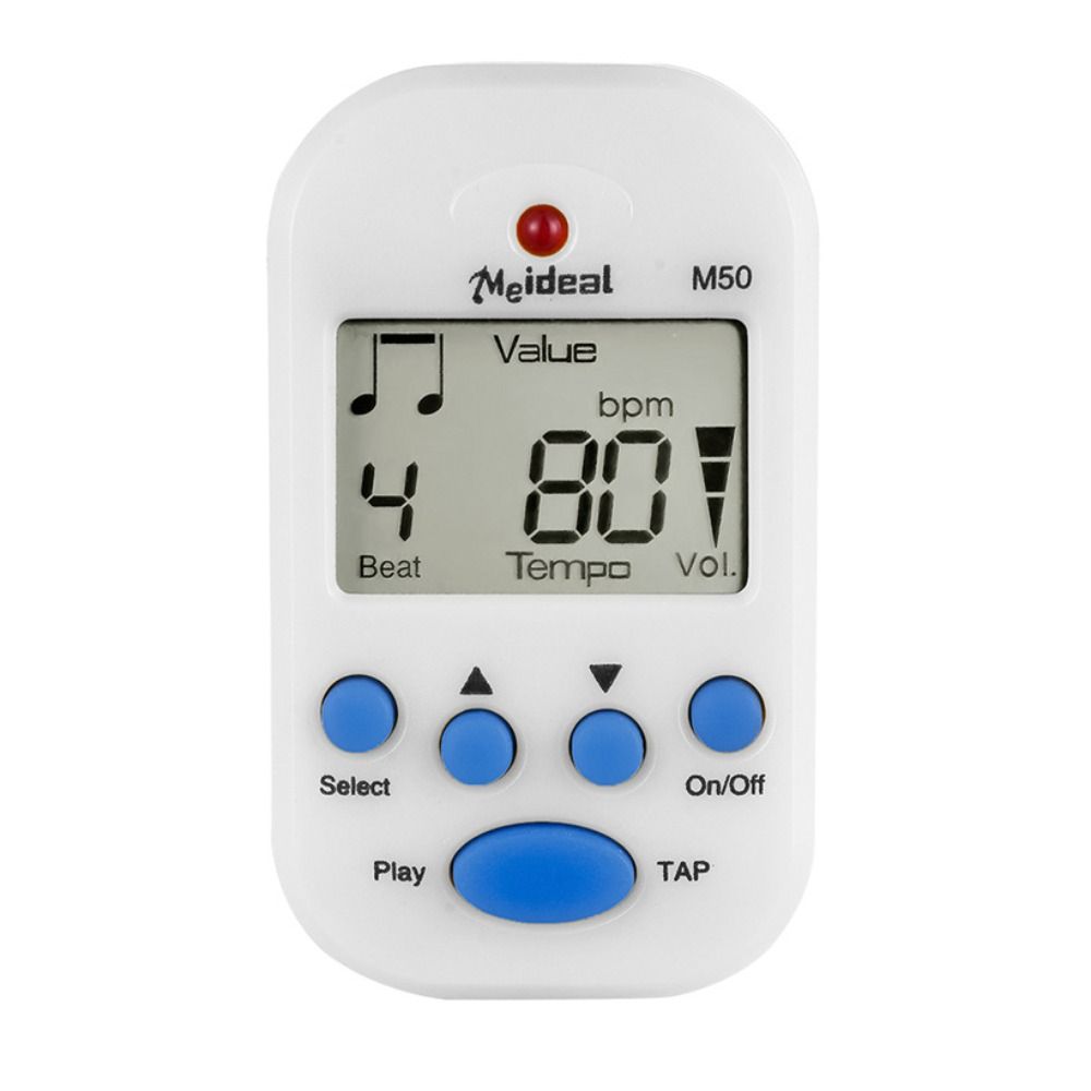 Dual-channel Mini Metronome Professional Digital Beat Tempo Metronome  Piano