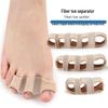 Fiber Toe Separator & Orthotic Sleeve for Bunions and Overlapping Toes